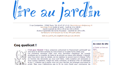 Desktop Screenshot of lireaujardin.com